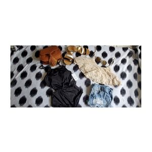 One piece Black Swimsuit